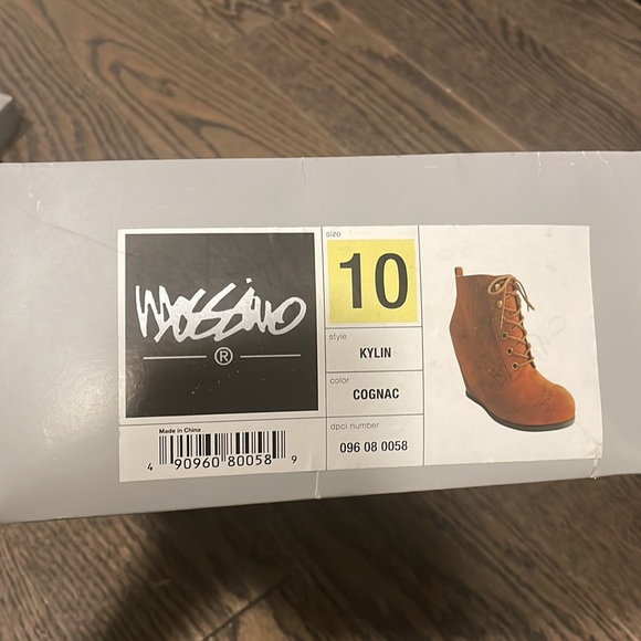 Mossimo Kylin Lace Up Wedge Booties - Picture 2 of 5